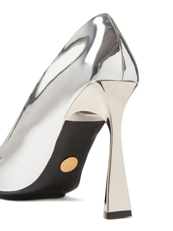 Stella McCartney Elsa 103mm ポインテッドトゥ パンプス | シルバー