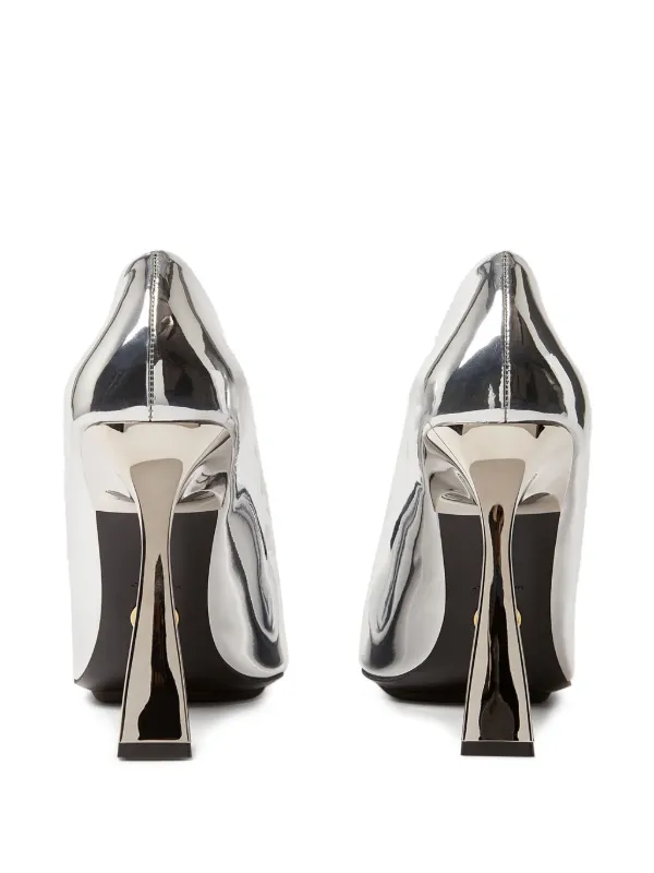 Stella McCartney Elsa 103mm ポインテッドトゥ パンプス | シルバー