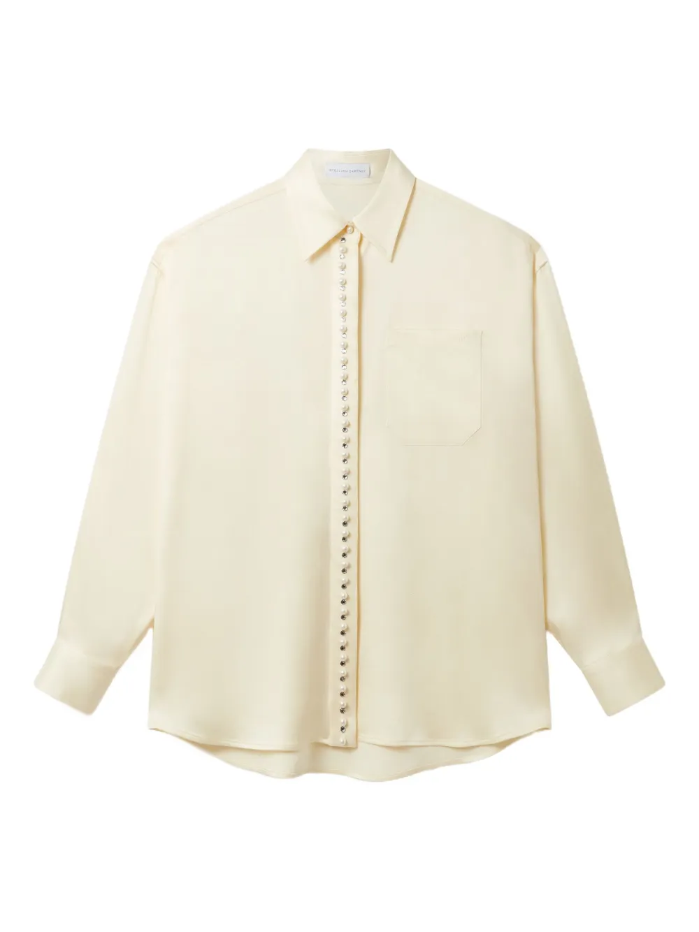 Stella McCartney Camicia con borchie - Toni neutri