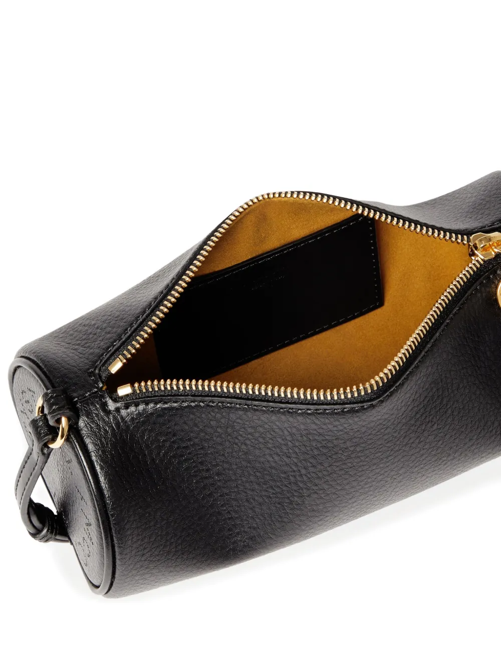 Stella McCartney Bowling schoudertas met logo Zwart