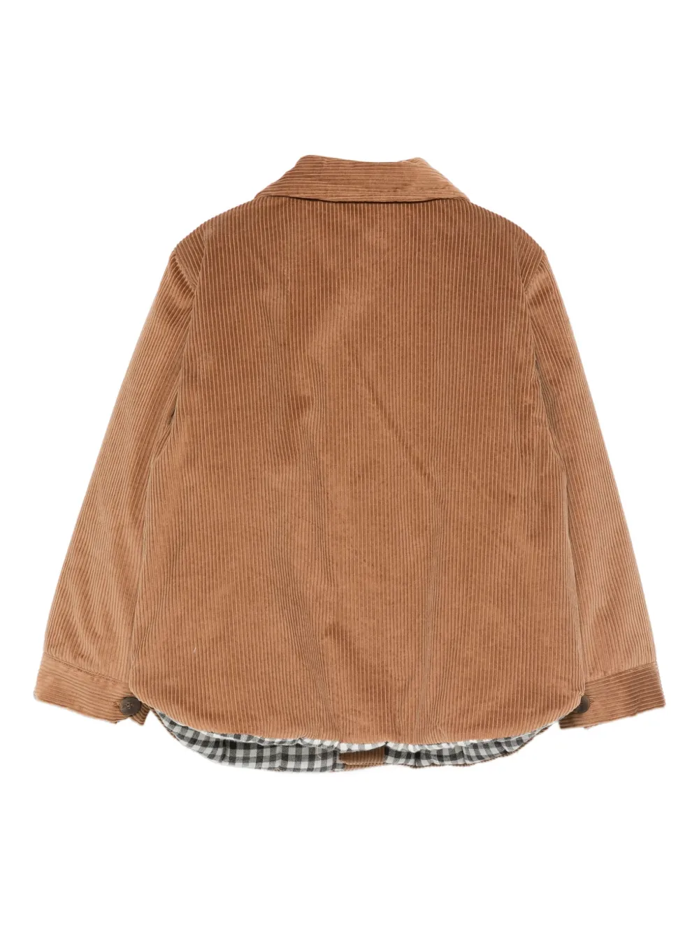 Zhoe & Tobiah Corduroy Pocket Jacket In Brown