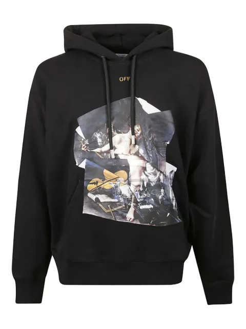 Off-White hoodie con estampado gráfico