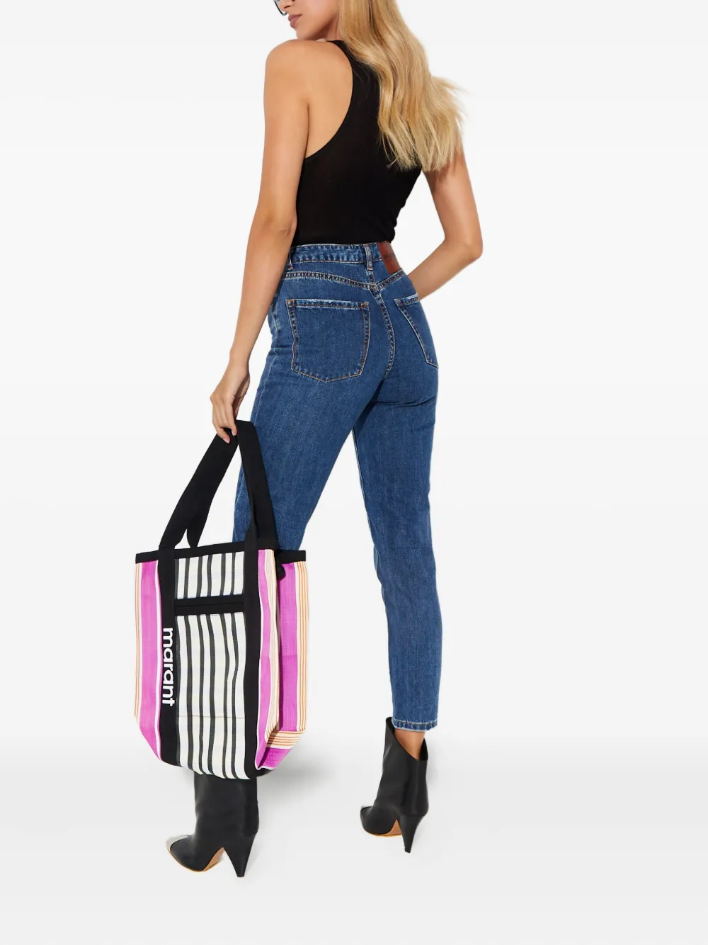 One Teaspoon High-waist Five-pocket Jeans In Blue