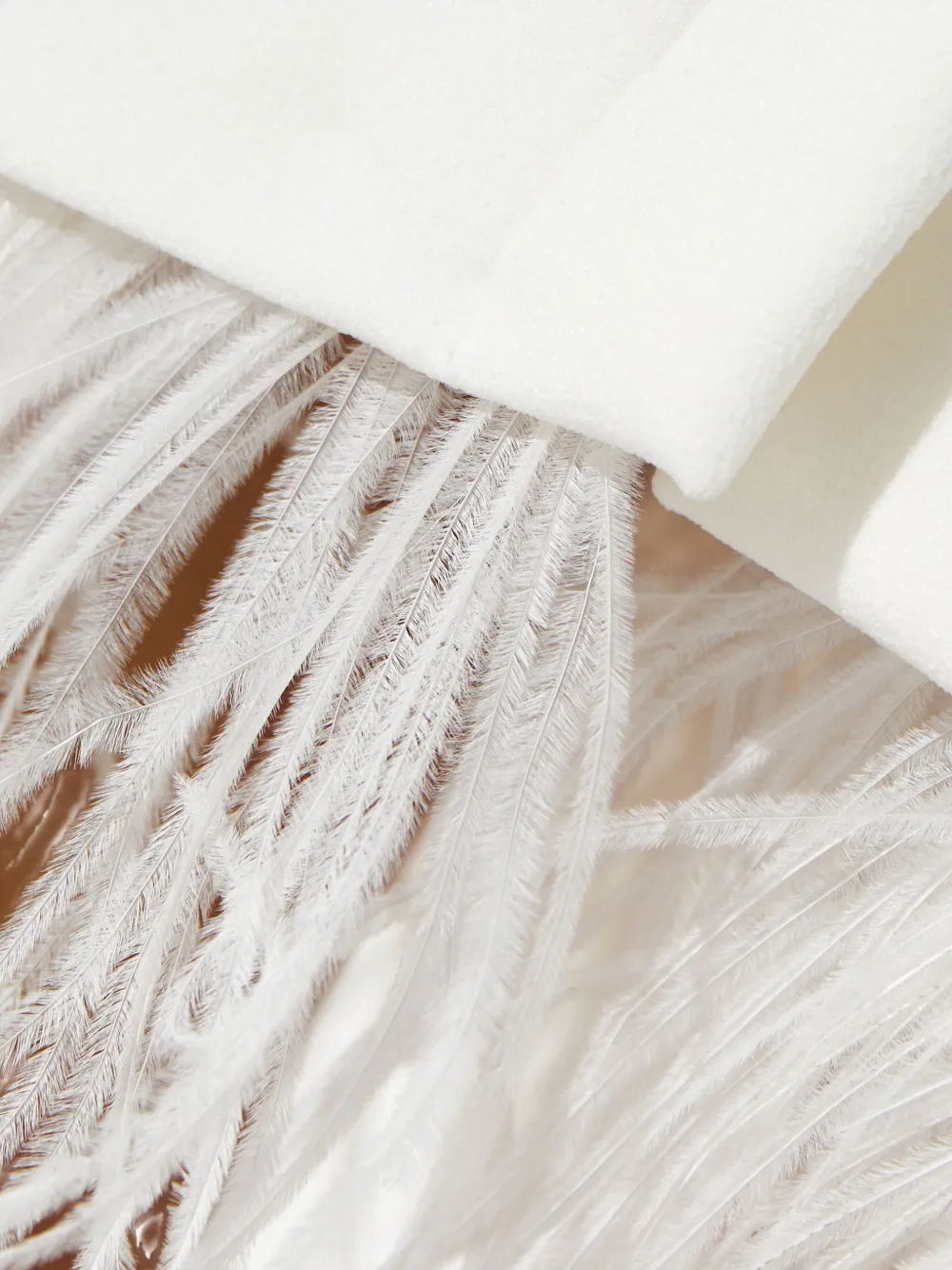 PatBO Uitgesneden mini-jurk Wit