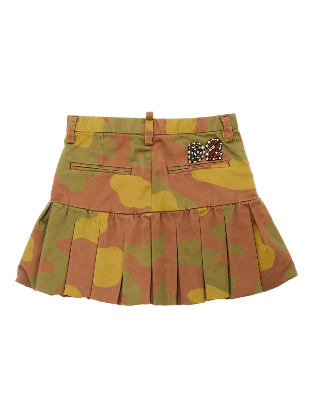 DSQUARED2 KIDS camouflage-pattern mini skirt | Casual Skirts | Image 2