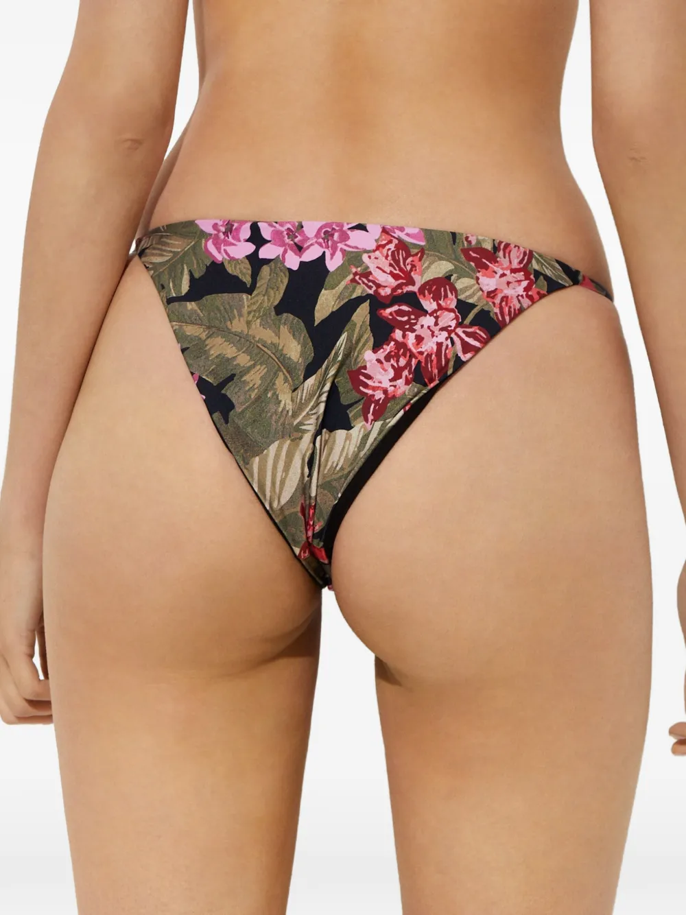  Beach Riot Slip Bikini Chloe A Fiori - Verde 