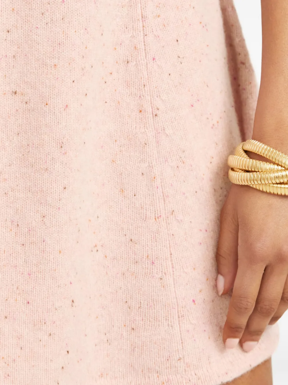 LoveShackFancy Lanchester elastische rok Roze