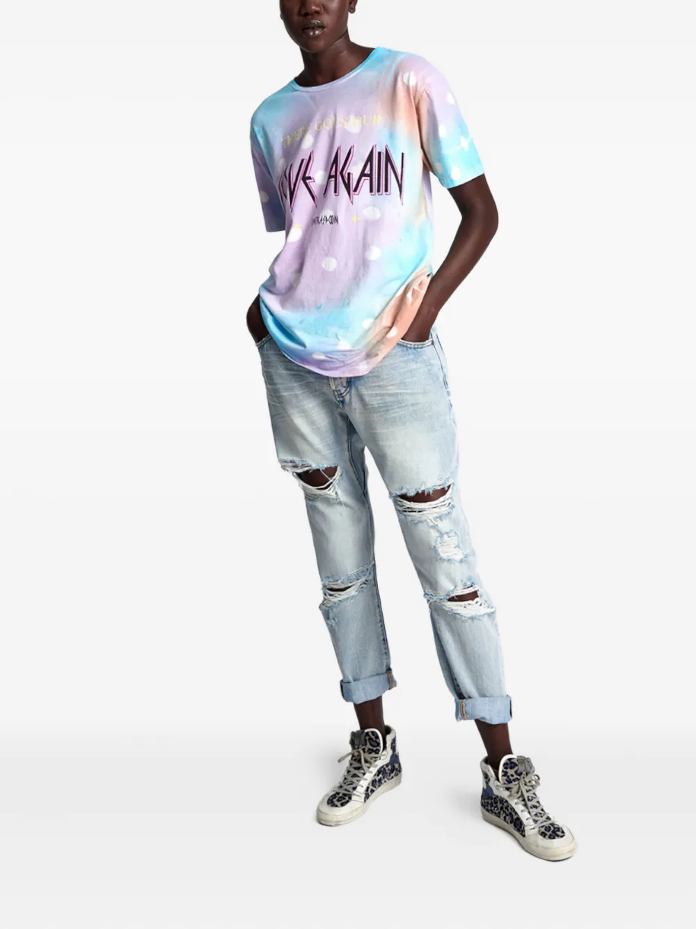 One Teaspoon playera con estampado tie dye | Playeras y jerséis | Image 2