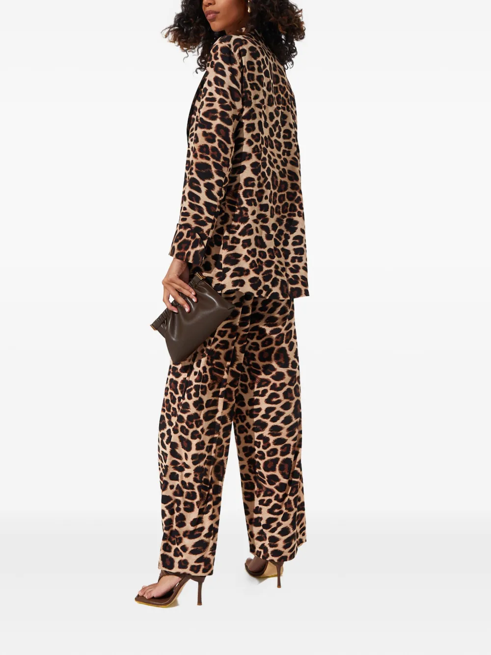  Mystique Safari Animal-print Blazer - Neutrals 