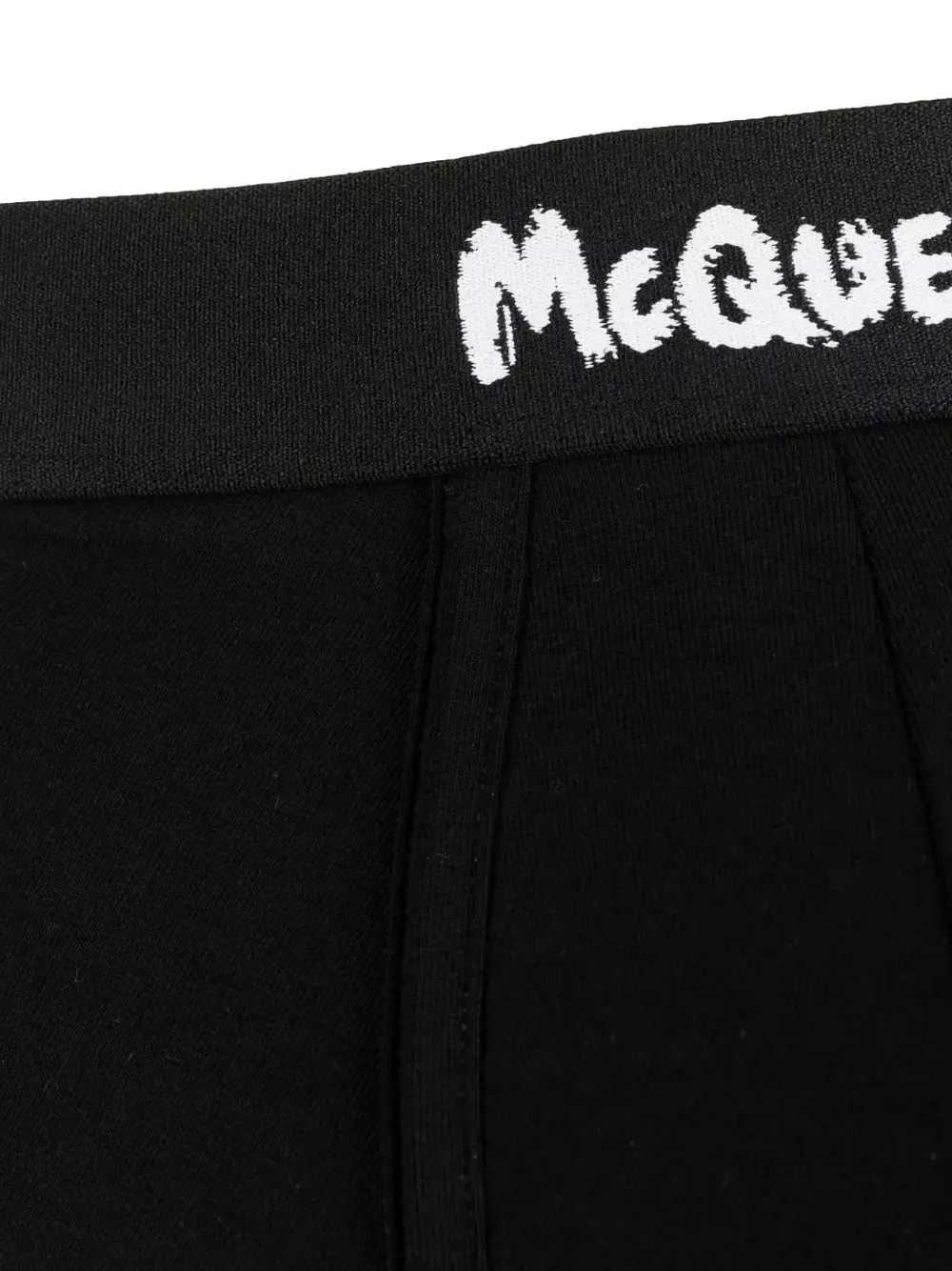 Alexander McQueen log-print elasticated-waistband boxer | Image 2