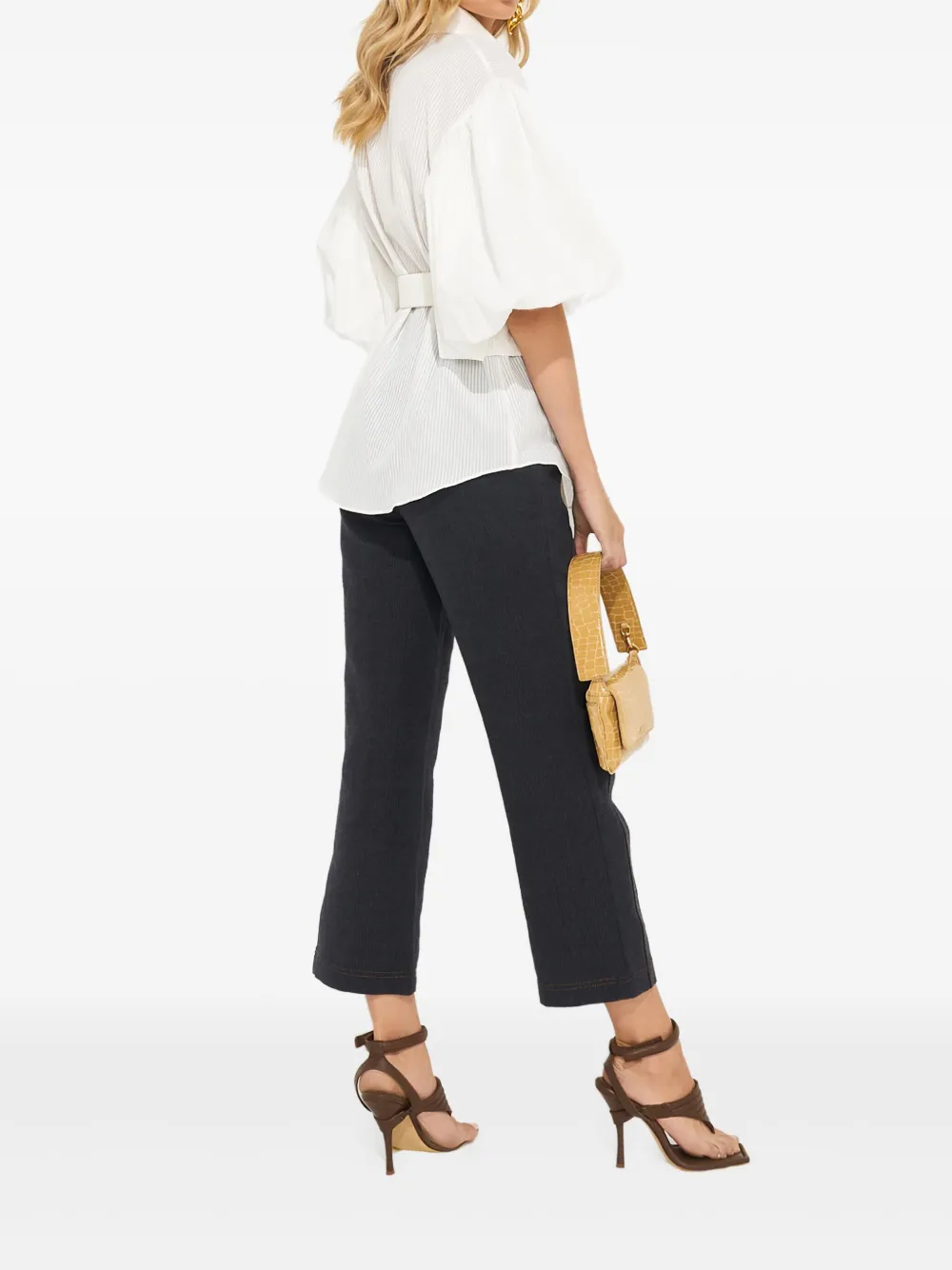  Acler Rosina Topstitching Jeans - Blue 