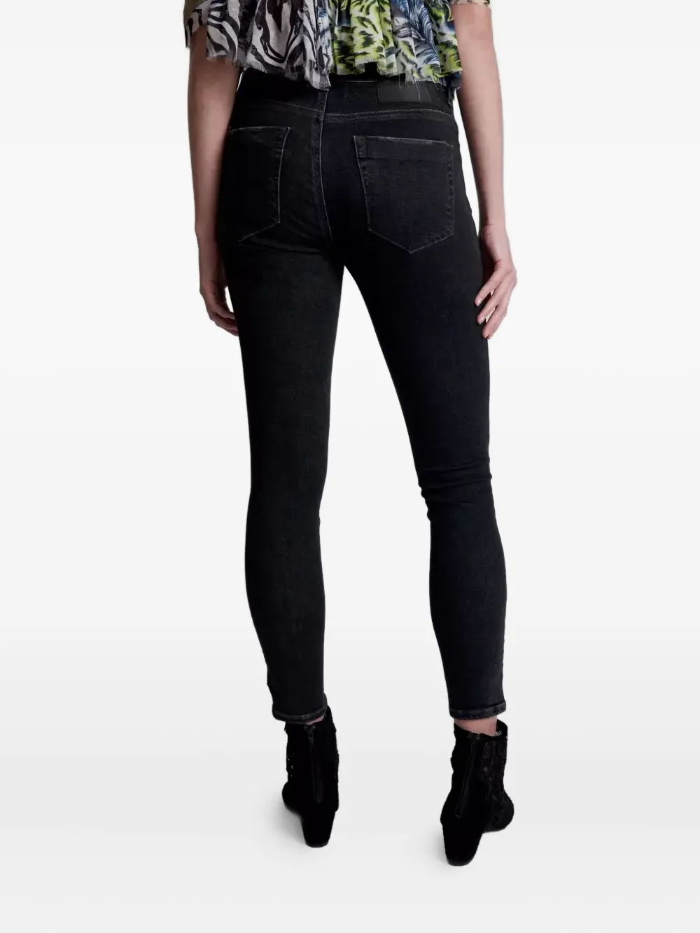 One Teaspoon Freebirds Ii Five-pockets Jeans In Black