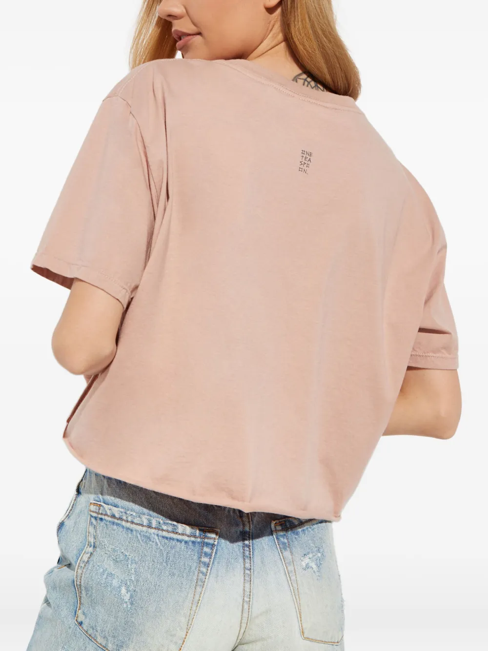 One Teaspoon Gerafeld T-shirt Roze