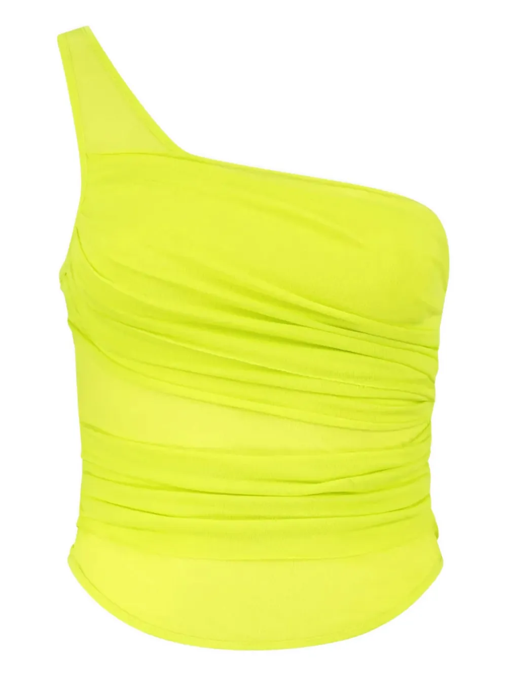 GAUGE81 Saray one-shoulder top | Yellow | Image 1
