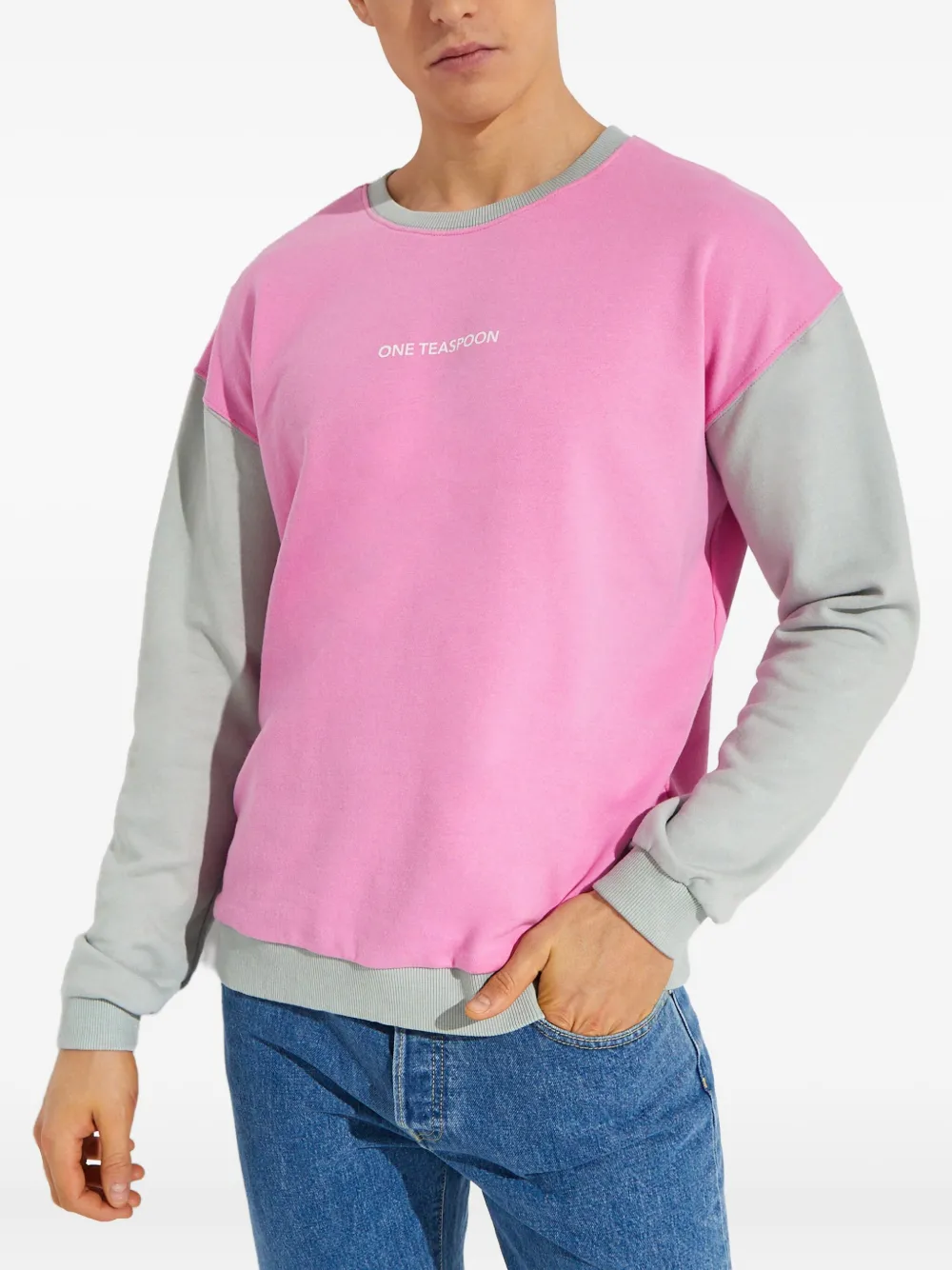 One Teaspoon logo-print sweatshirt | Knitted Sweaters | Image 2