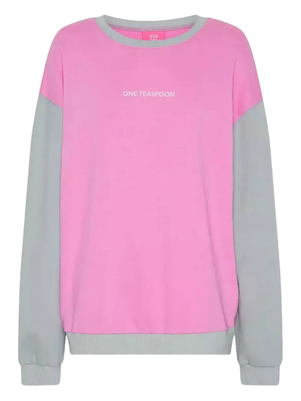 One Teaspoon logo-print sweatshirt | Pink | Image 1
