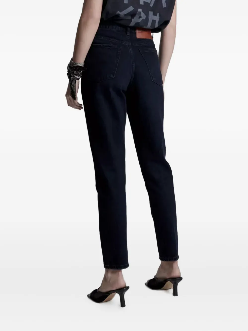 One Teaspoon Legends High-waisted Jeans In Black