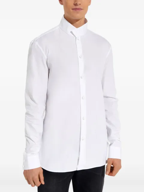 Balmain stand-collar shirt