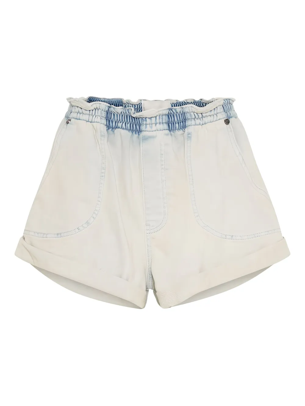 One Teaspoon Hunters elasticated boyfriend shorts - Blu