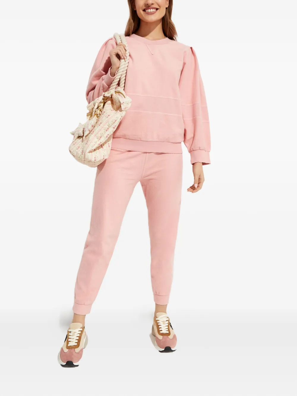 LoveShackFancy Lewin puffed-sleeves sweatshirt | Sweaters | Image 2