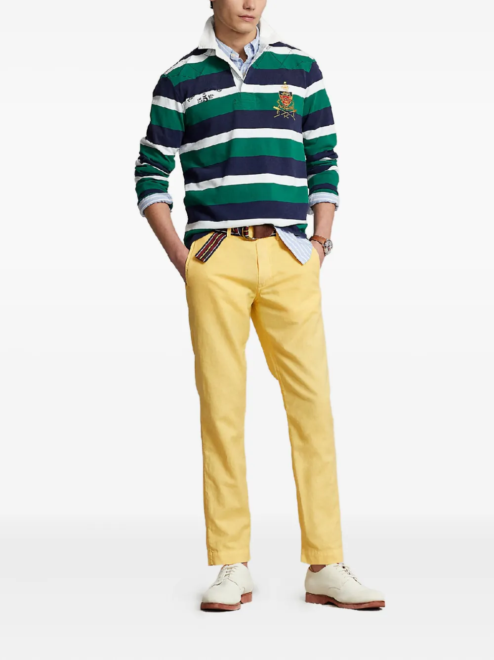 Polo Ralph Lauren Gestreept poloshirt Groen