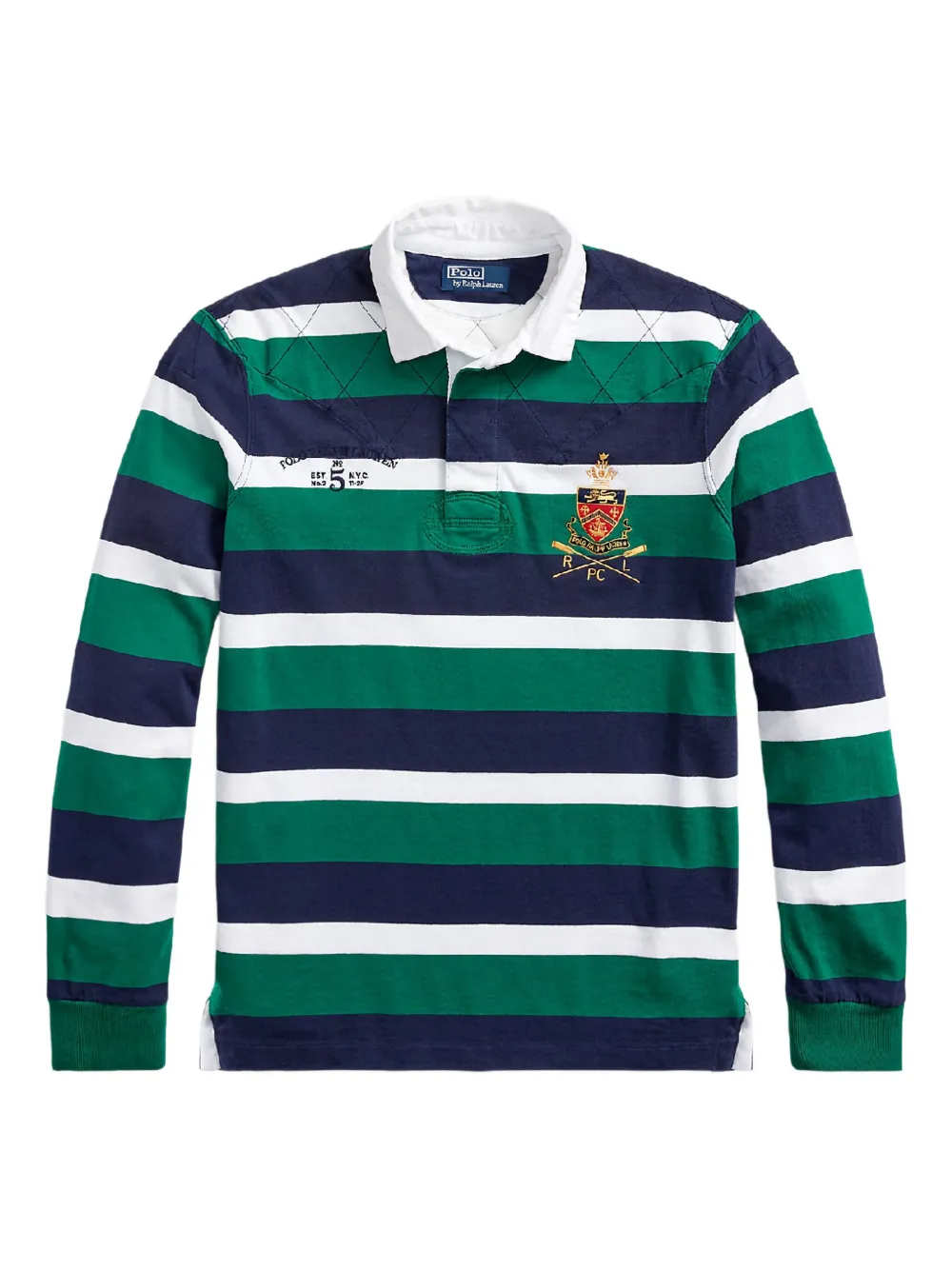 Polo Ralph Lauren ストライプ ポロシャツ - グリーン Polo Ralph Lauren ストライプ ポロシャツ - グリーン