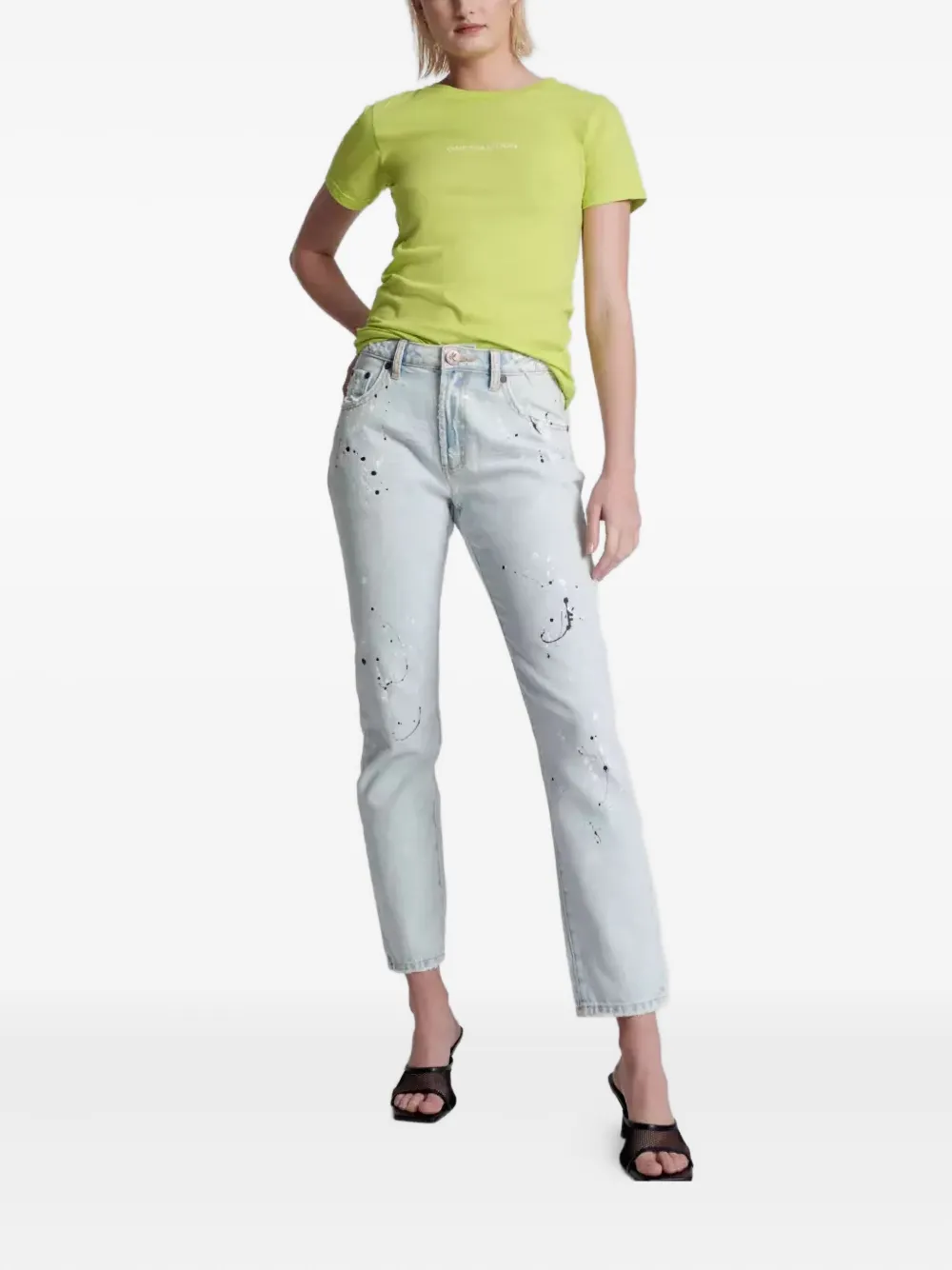 One Teaspoon straight-leg jeans - Blauw