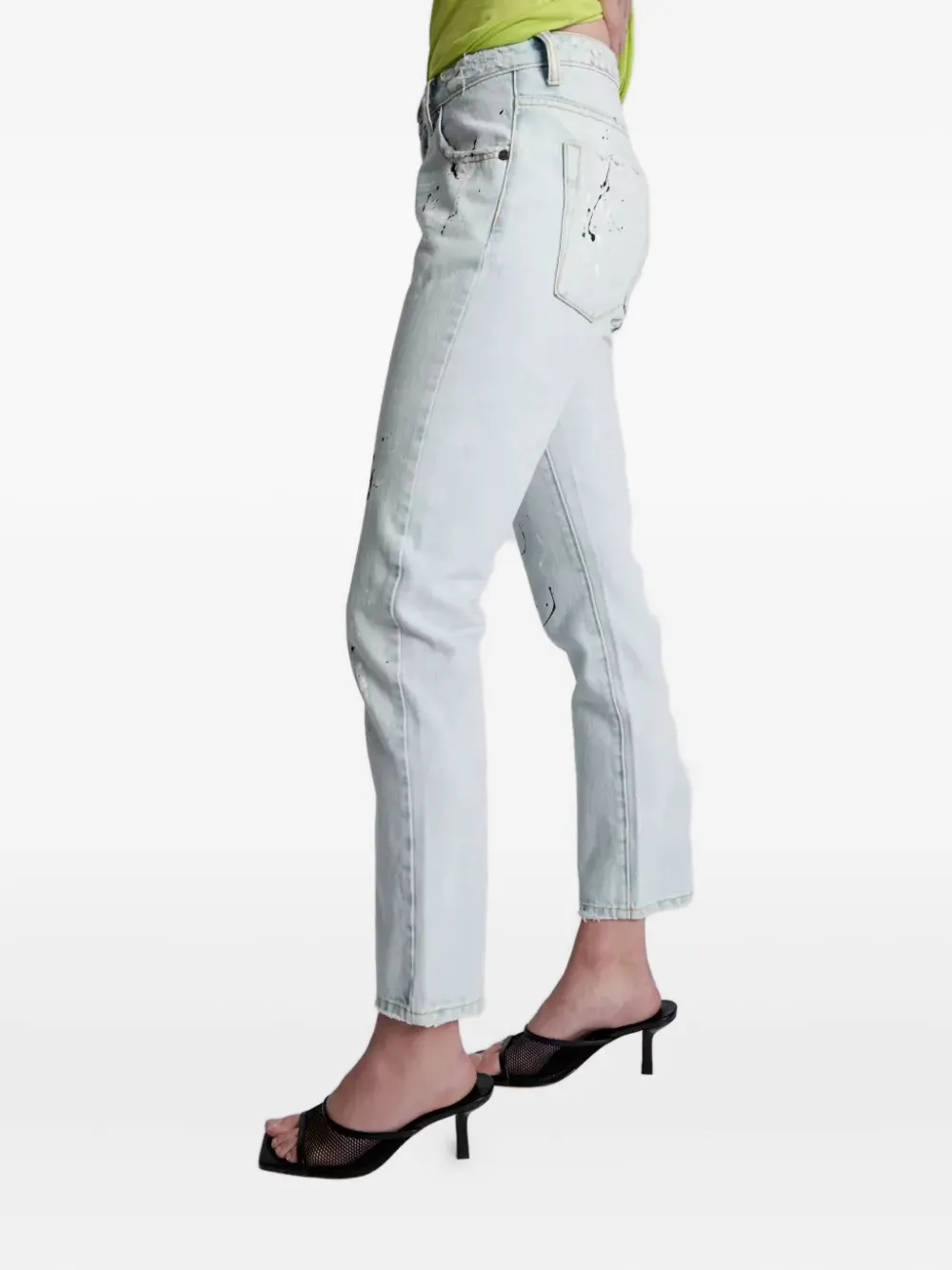 One Teaspoon Straight-leg Jeans In Blue