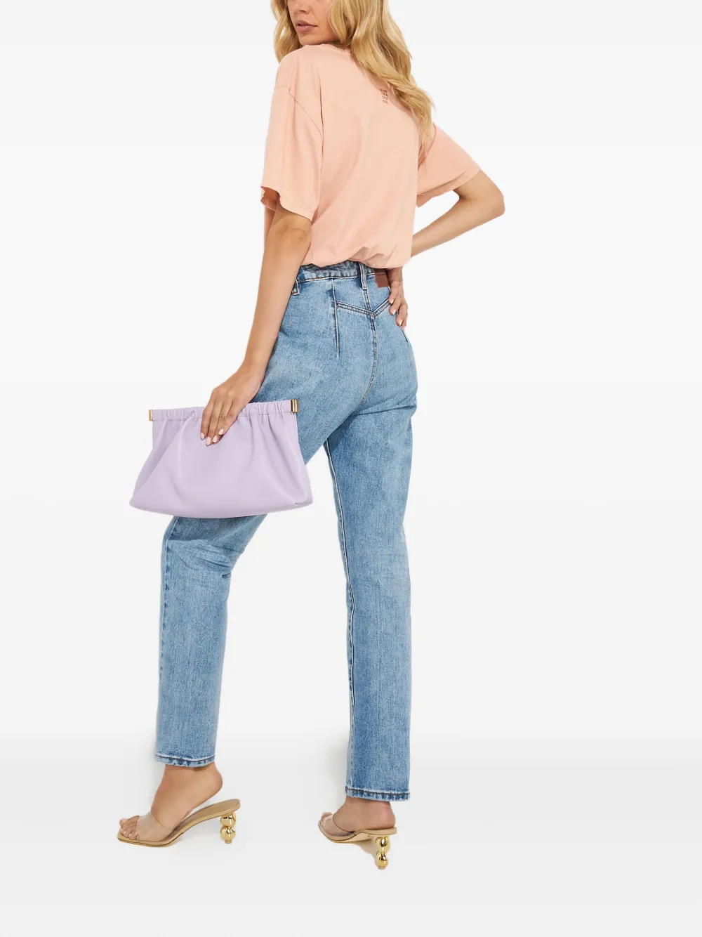  One Teaspoon Round-neck Printed T-shirt - Pink 