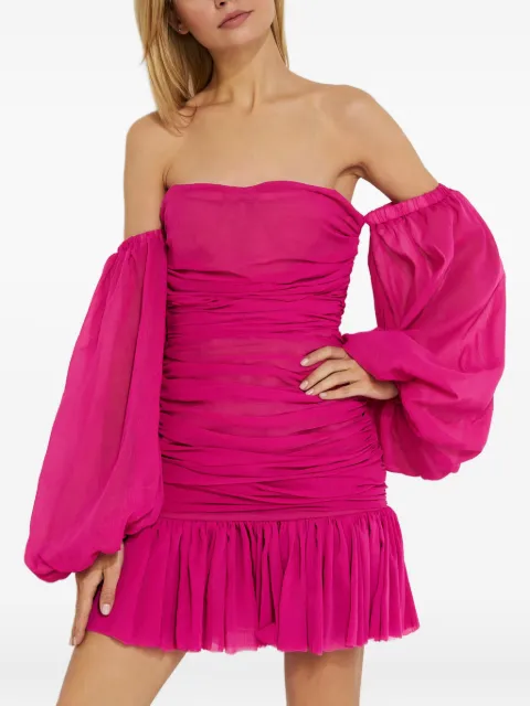 Bronx and Banco Rumi puff-sleeve mini dress