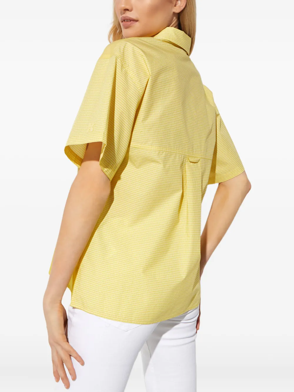 Kenzo Blouse met grafische print Geel