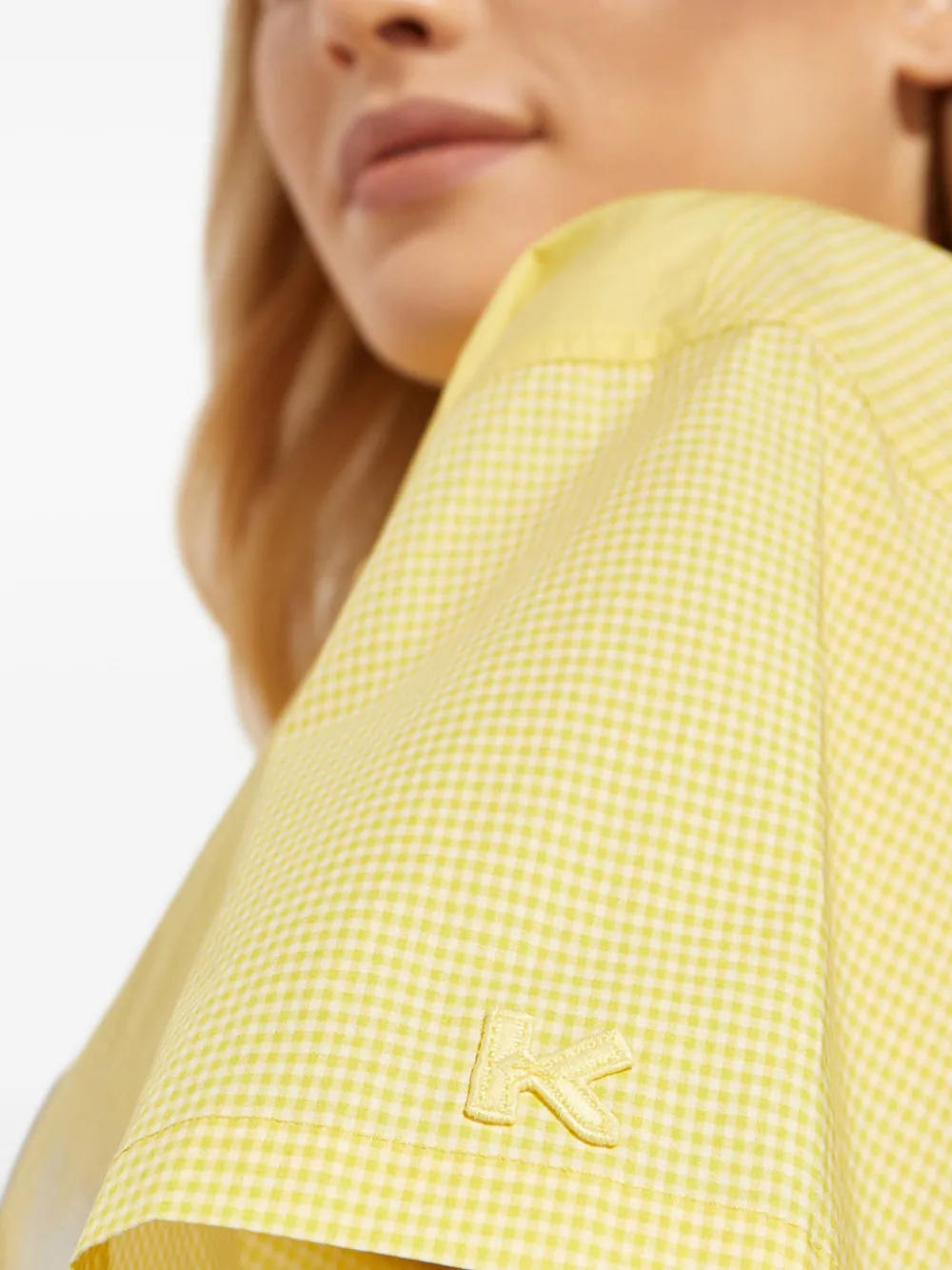 Kenzo Blouse met grafische print Geel