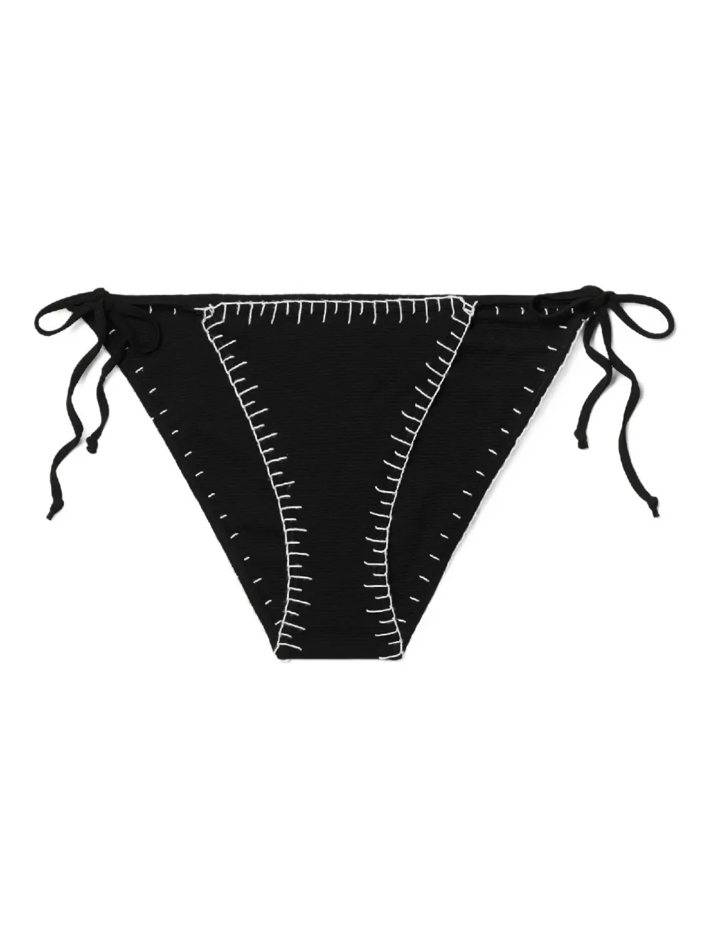 Marysia Slip bikini con dettaglio cuciture - Nero