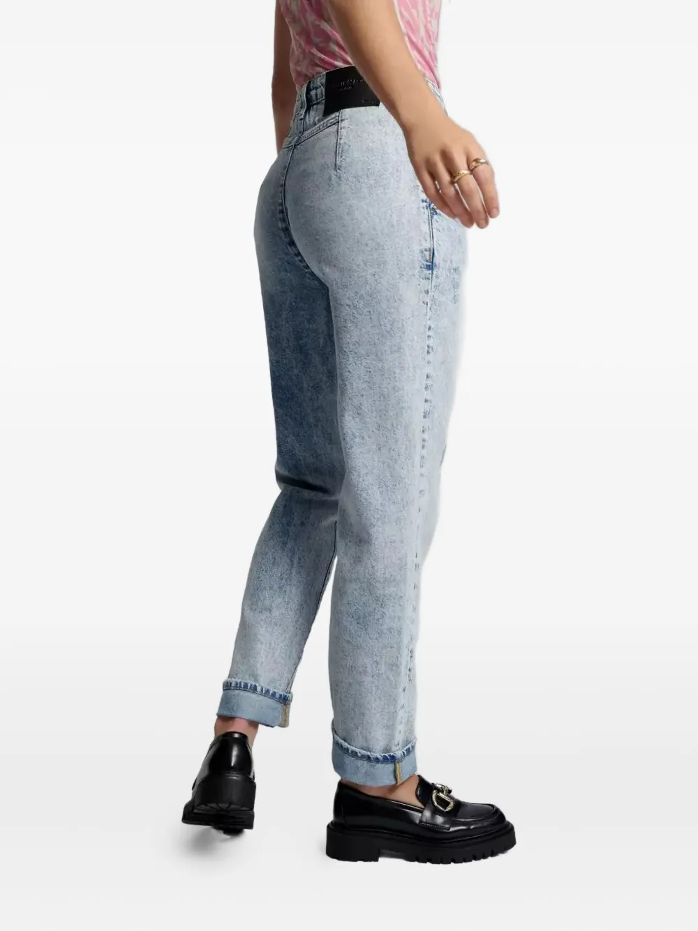 One Teaspoon Button-fastening Jeans In Blue
