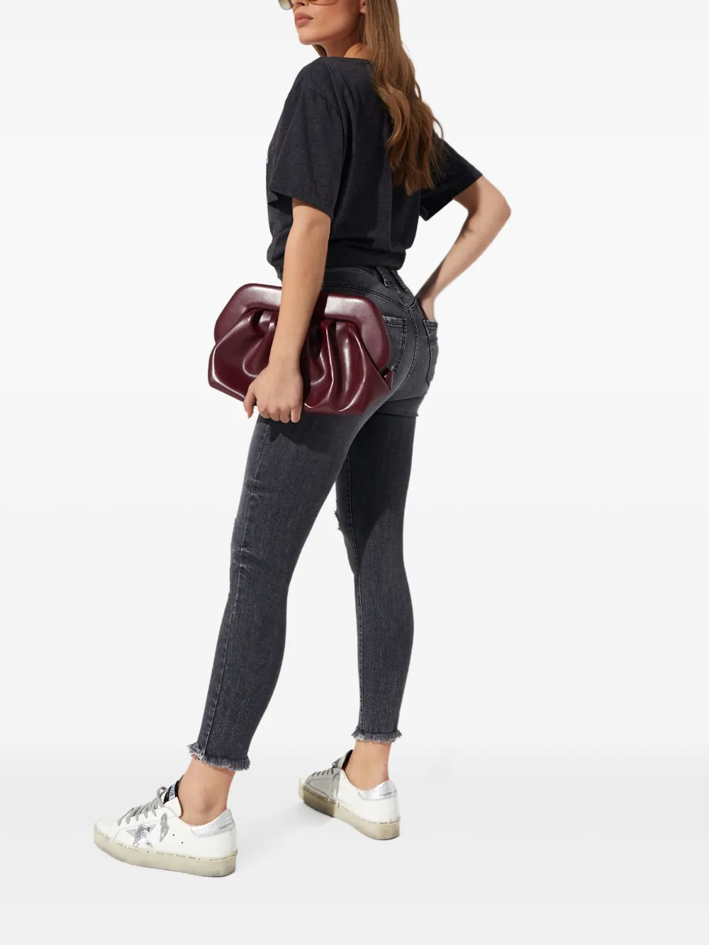 Ser.o.ya Maya Distressed Jeans In Black