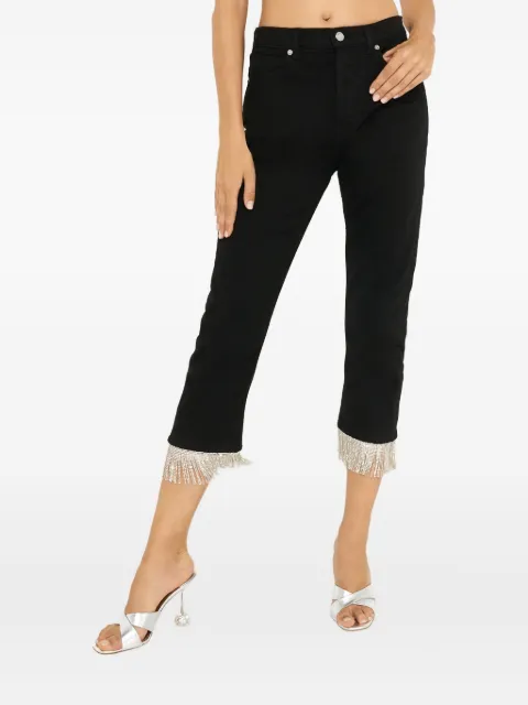 Alexandre Vauthier fringed-detail jeans