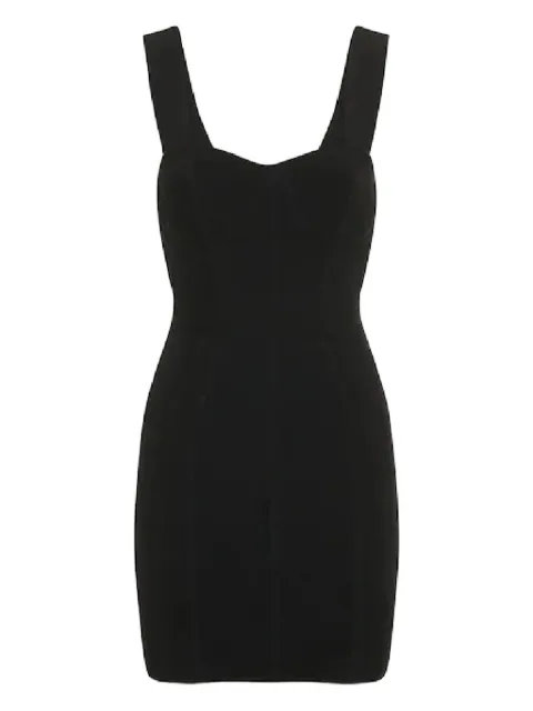 Hervé Léger sweatheart-neck mini dress