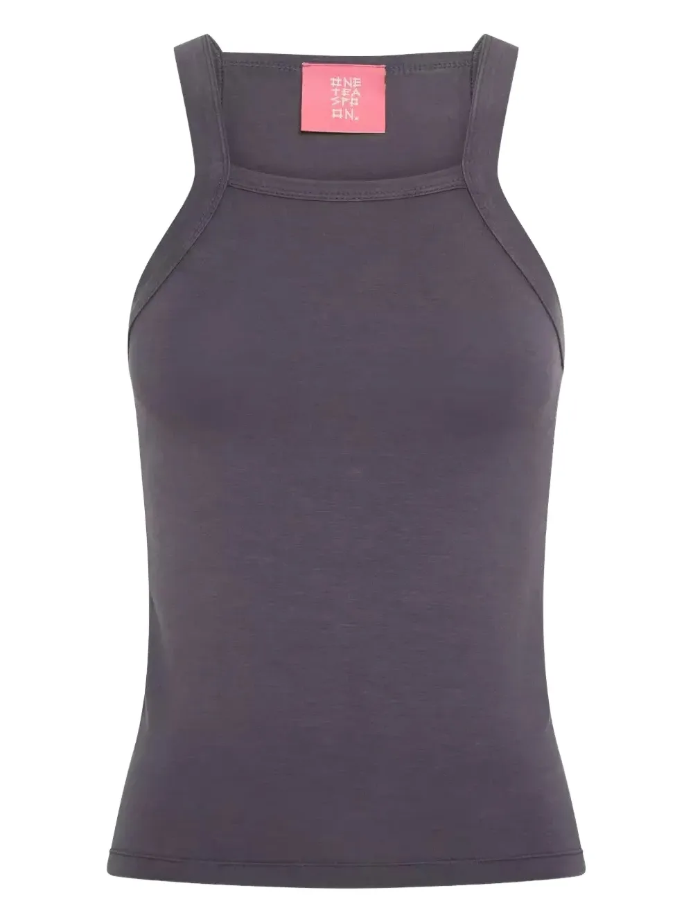 One Teaspoon Bamboo logo top - Grigio