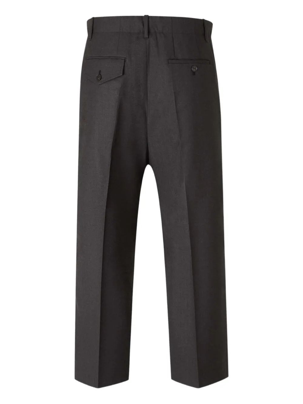 Setchu Broek met riemlussen en zak Grijs