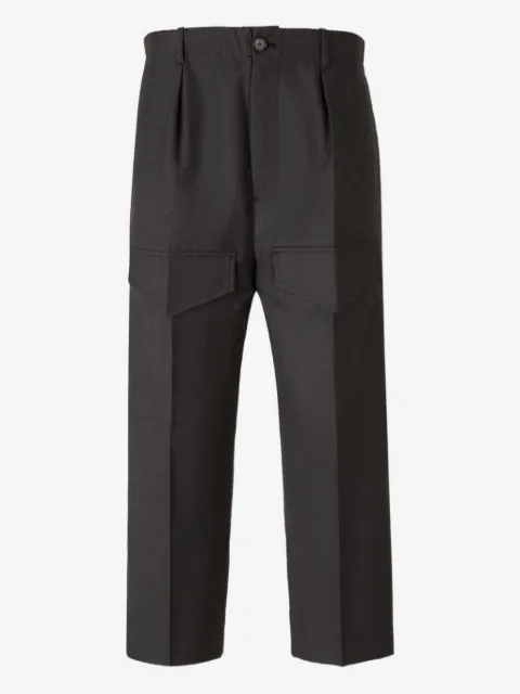 Setchu pocket belt-loop trousers