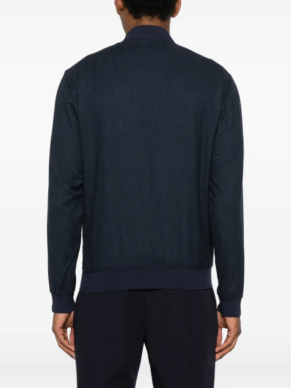 Kiton Jack met ritssluiting Blauw