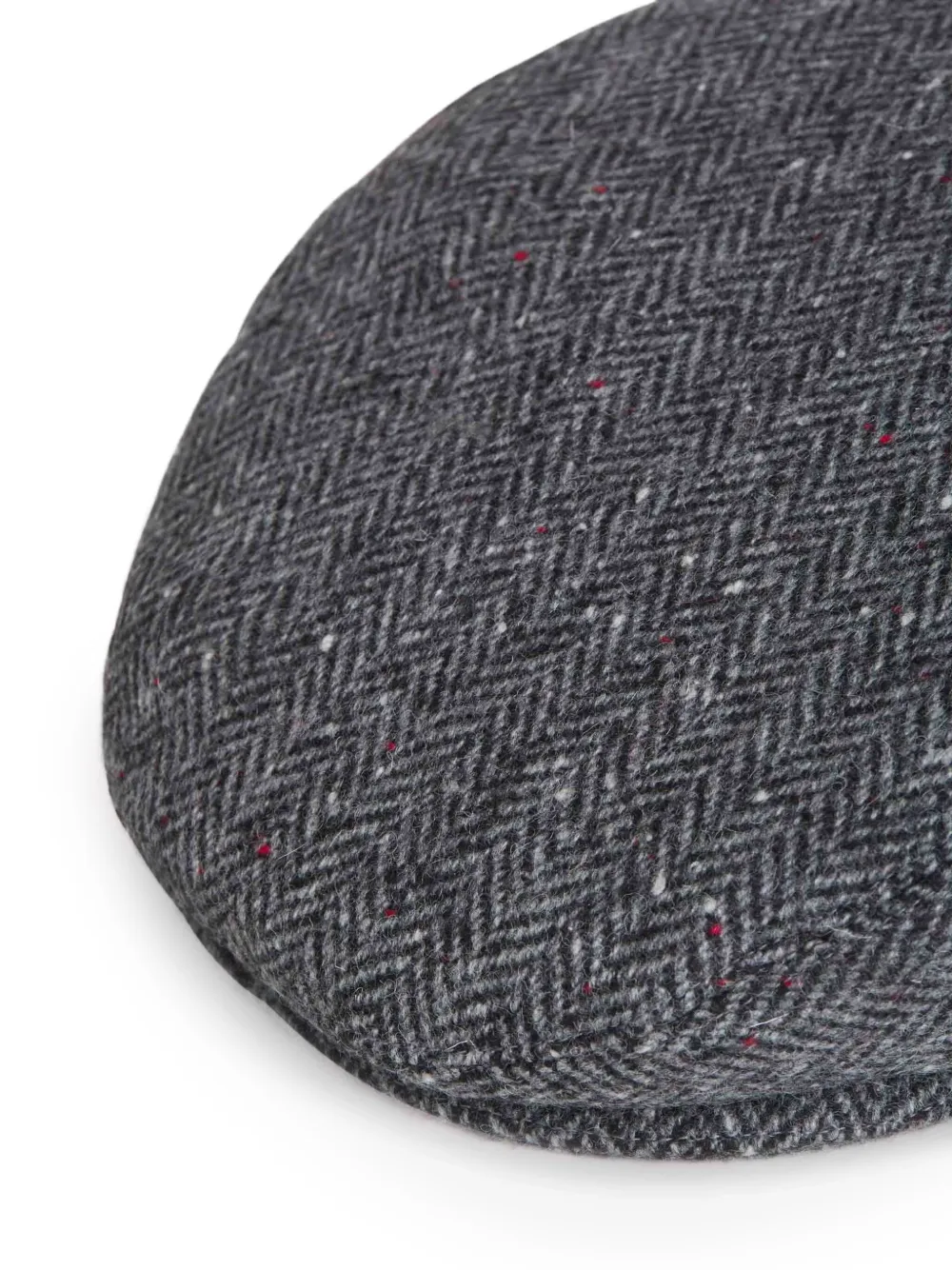 Muhlbauer Jaime Metallic-logo Beret In Gray