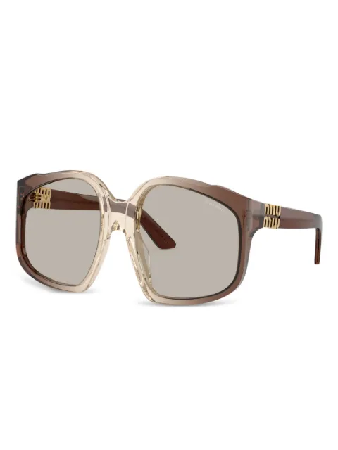 Miu Miu Eyewear oversize-frame sunglasses