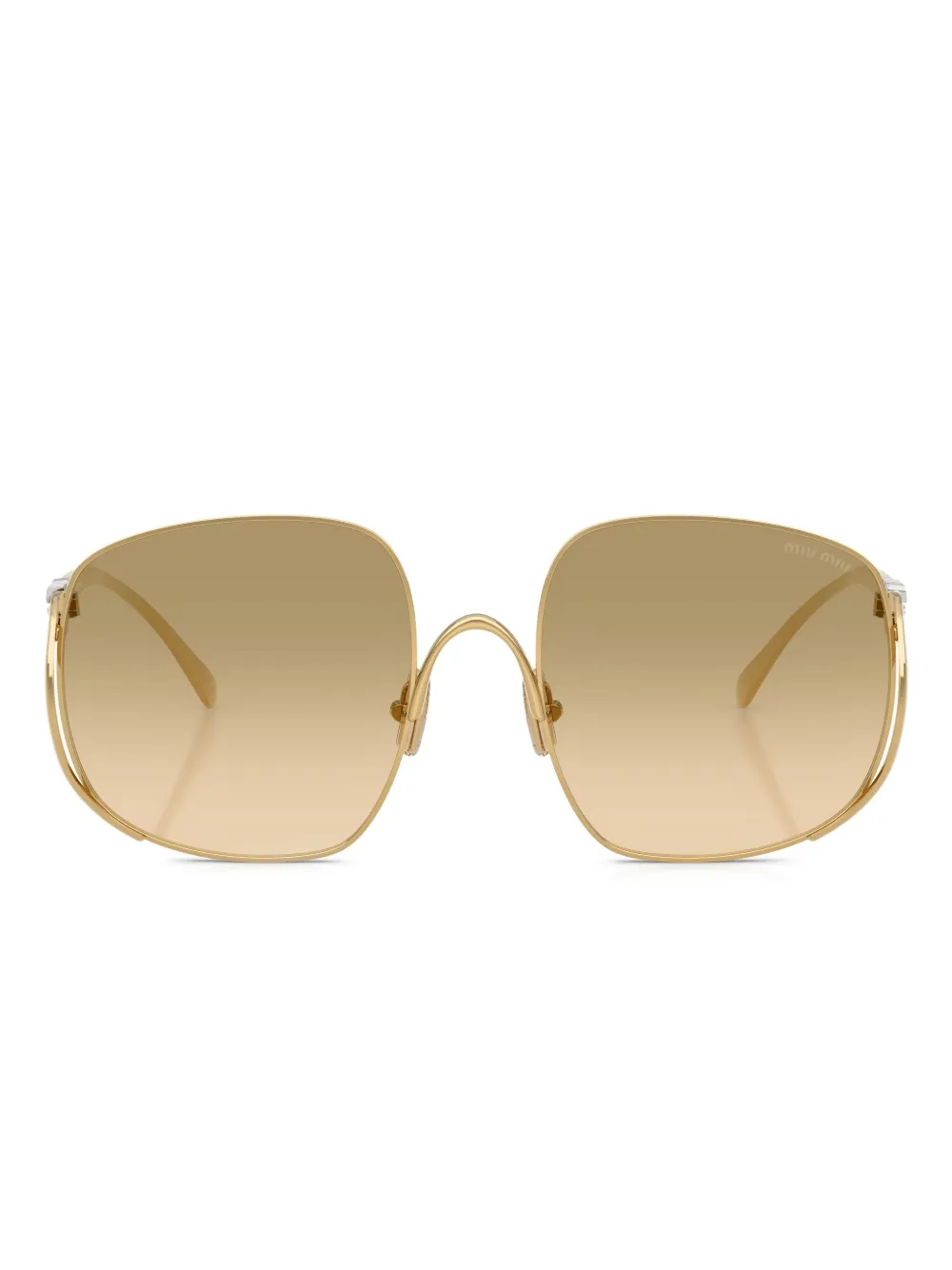 Miu Miu Eyewear lentes de sol con armazón cuadrada | Image 2