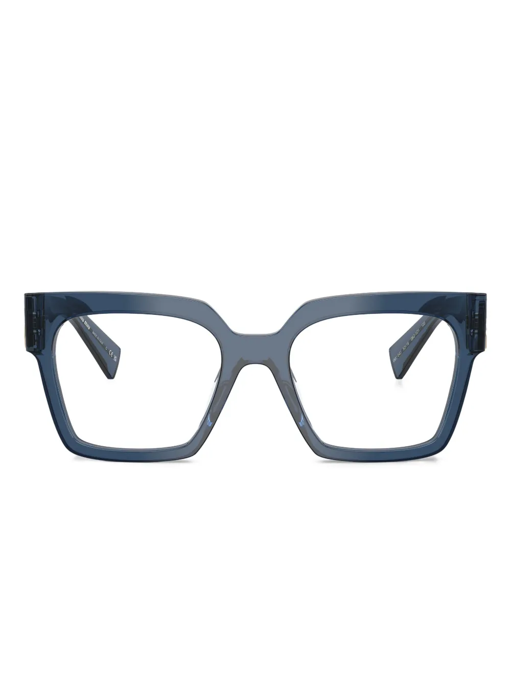 Miu Miu Eyewear square-frame glasses | Blue | Image 1