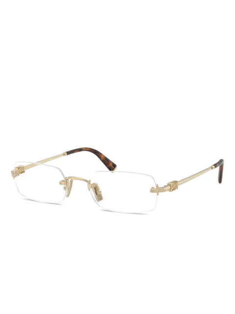 Miu Miu Eyewear rectangle-frame glasses
