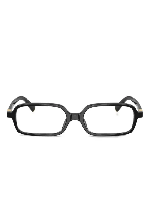 Miu Miu Eyewear gafas con montura rectangular