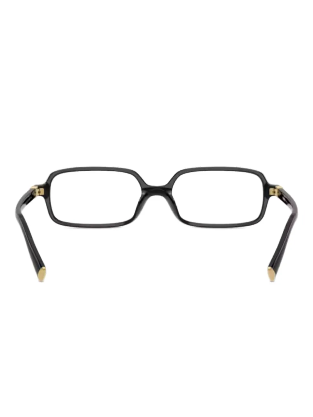 Miu Miu Eyewear rectangle-frame glasses - Nero