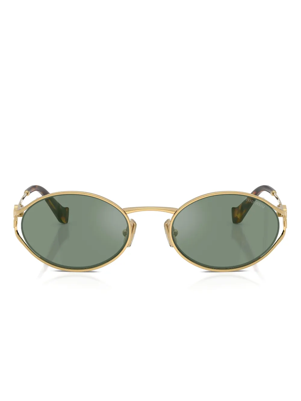 Miu Miu Eyewear round-frame sunglasses | guldtonet | Image 1