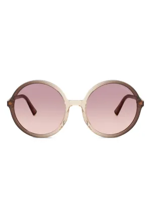 Jimmy Choo Eyewear Misha オーバーサイズ サングラス | ブラウン